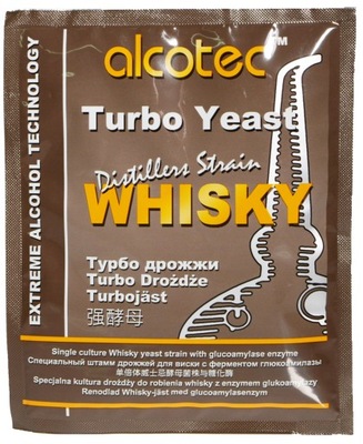 ALCOTEC TURBO WHISKY Distillers Strain drożdże