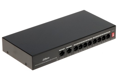 Switch POE Dahua PFS3010-8ET-65 8-Portów