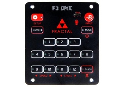 Fractal Lights F3 STEROWNIK KOLNTROLER DMX