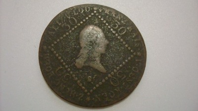 Moneta 30 krajcarów 1807 S stan 4