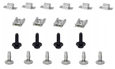 Клипсы защита двигателя набор citroen c1 c2 c3 i ii фото №1