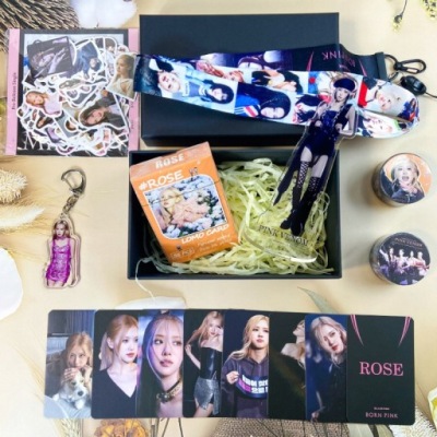 KPOP BLACKPINK LISA JENNIE ROSE JISOO GIFT BOX SET – купить в