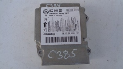 Vw golf vi датчик модуль подушка безопасности bez crash 5wk44036 фото №1
