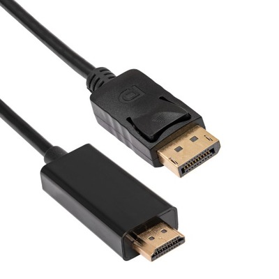 Kabel przewód DisplayPort - HDMI 1,8 m AKYGA
