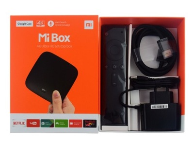 Odtwarzacz multimedialny Xiaomi Mi Box TV 4K