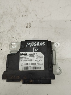 Renault megane iv 4 модуль блок керування датчик подушка безпеки 985107896r фото №1