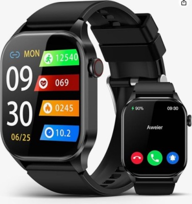 ZEGAREK SMART WATCH SPORT ROZMOWY POŁĄCZENIA SMART EKG IP68 SOUYIE