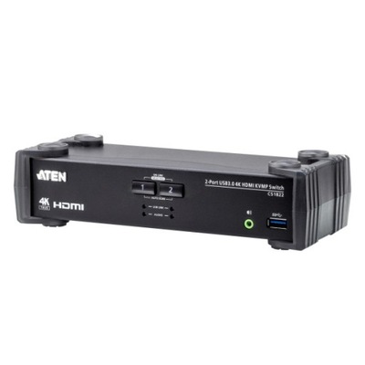 ATEN 2-portowy przełącznik KVMP USB 3.0 4k HDMI CS1822-AT-G