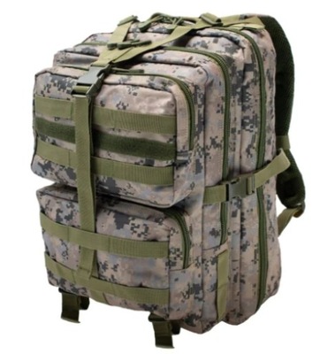 Plecak wojskowy Semi Line Militarny 20-40 l odcienie zieleni