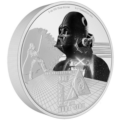 NIUE 10 $ 2023 STAR WARS DARTH VADER 3 OZ. SREBRO