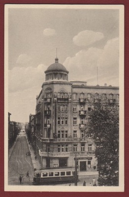 Łódź Litzmannstadt tramwaj ulica Kanngiesser