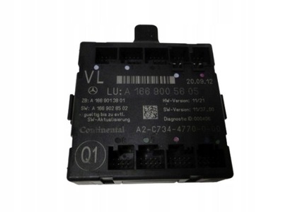 Mercedes ml gl w166 w176 w246 модуль a1669005605 фото №1