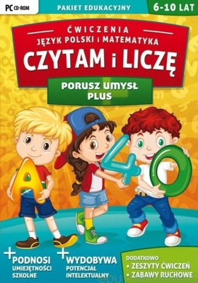 Ćwiczenia język polski i matematyka Czytam i