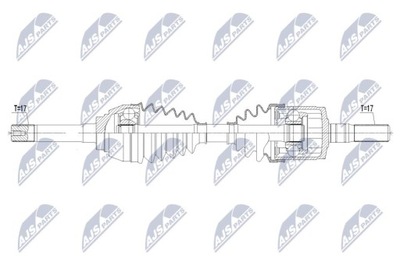 PUSAŠIS PAVAROS ISUZU D-MAX 2.5CRDI 4WD 12-, 1.9DDI 