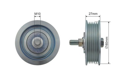 ROLLO TENSOR CORREA WIELOR. YARIS 1.0/1.3 99-  