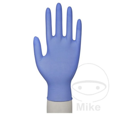 Rękawiczki nitrylowe bezpudrowe (100 szt.) [M] фото