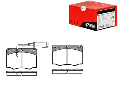 КОЛОДКИ ГАЛЬМІВНІ REMSA 87GX2K021FA 6155621 6155664