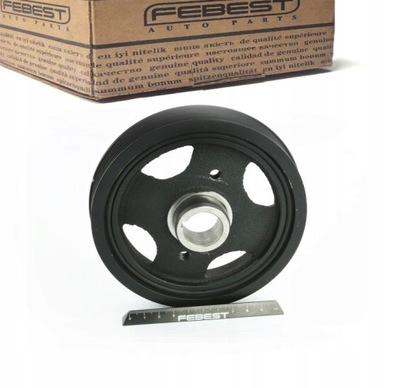 Шкив коленчатого вала коленчатого febest do toyota vios фото №1