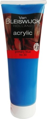 Farba akrylowa Van Bleiswijck 250 ml | niebieski