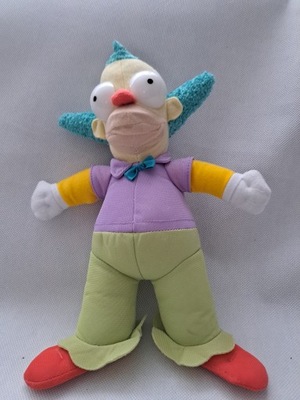 KLAUN KRUSTY THE SIMPSONS MASKOTKA OK. 30 CM