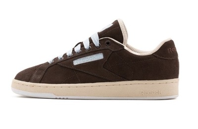 REEBOK CLUB C BUTY BRĄZOWE SKÓRZANE WIĄZANE 38,5 3J1G3*