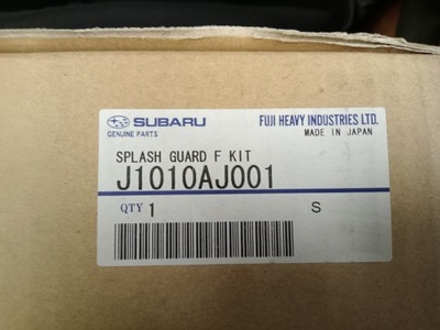Nowe бризковики перед subaru legacy j1010aj001 фото №1