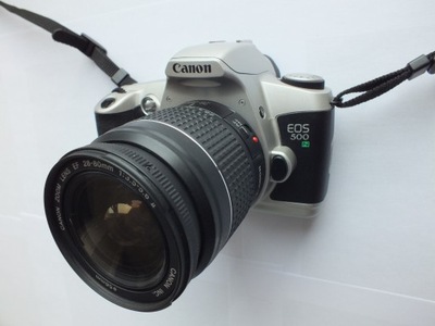 Canon EOS 500N + Canon EF 28-80 mm f4-5.6 II - sprawny