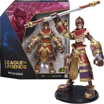 LEAGUE OF LEGENDS RIOT GAMES ORYGINALNA RUCHOMA FIGURKA AKCJI WUKONG 18cm