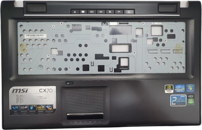 oryg. obudowa górna PALMREST touchpad MSI MS-1755 CX700ND CX70