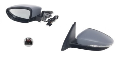 Дзеркало ліва електричний volkswagen jetta 10- фото №1