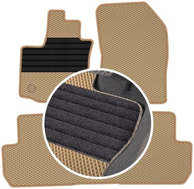 DACIA LODGY 2012-2021 ALFOMBRILLAS GOMA PARA COCHE EVA  