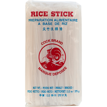 [M] Makaron ryżowy wstążka 1 mm Cock, 375 g