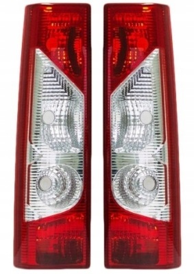 Fiat scudo peugeot expert 07- лампы задние комплект фото №1