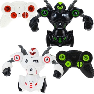 WALKA ROBOTÓW ZDALNIE STEROWANE ROBOT 2szt BITWA WALCZĄCE ROBOTY