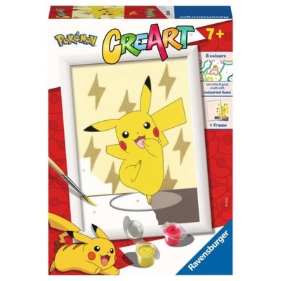 Ravensburger CreArt Malowanka Pokemon Pikachu 202416