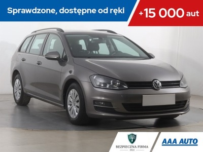 VW Golf 1.6 TDI, Salon Polska, Serwis ASO, Klima