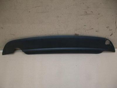 Накладка диффузор бампера задняя vw golf vi plus фото №1