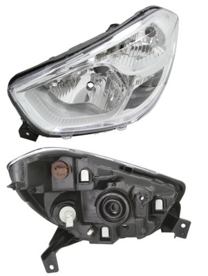 Лампа dacia lodgy 09.12- фара левый фото №1