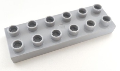 NOWE LEGO DUPLO długi klocek 2x6 pinów płaski