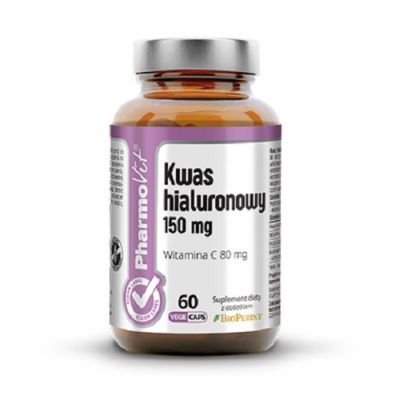 PHARMOVIT Kwas hialuronowy 150 mg 60 kapsułek