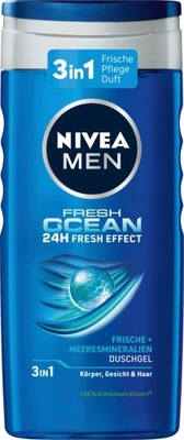 Nivea Men Fresh Ocean Żel pod Prysznic 250 ml DE