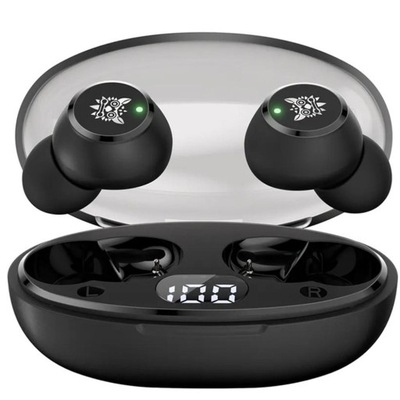 Słuchawki bezprzewodowe douszne gamingowe T305 czarne
