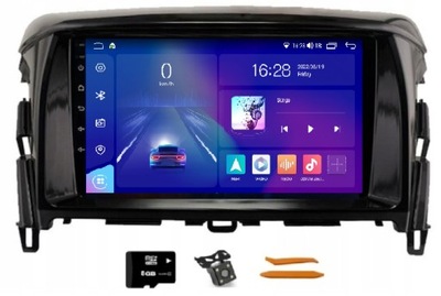 RADIO ANDROID NAVEGACIÓN XQ430S QLED CARPLAY MITSUBISHI ECLIPSE CROSS 17-19  