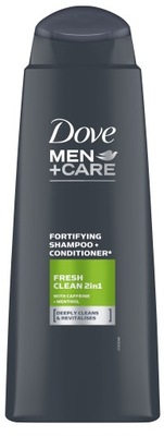 Dove Men+Care Fresh Clean 2w1 Szampon i odżywka do włosów dla mężczyzn