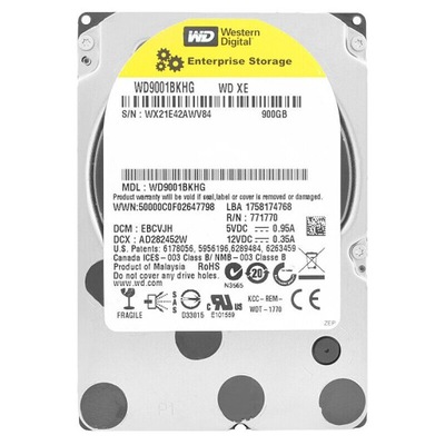 WD 900Gb WD9001BKHG 32Mb Cache 10k Sas II 2,5''