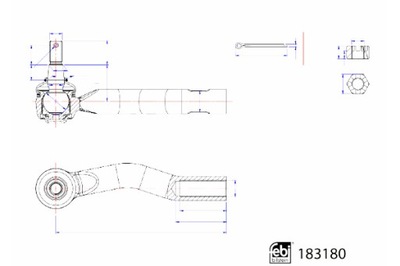 FEBI BILSTEIN ANTGALIS SKERSINIO VAIRO P LEXUS UX TOYOTA C-HR 