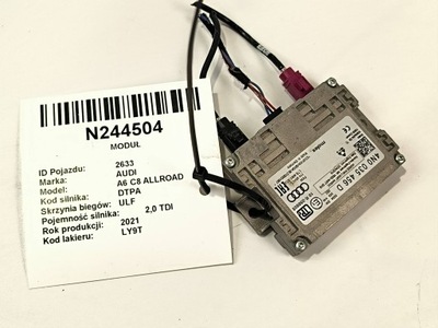 Модуль 4n0035456d audi a6 c8 allroad фото №1