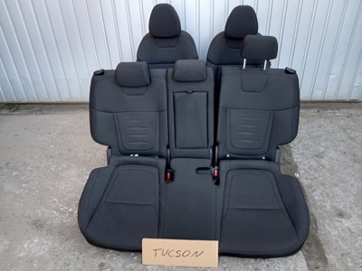 Hyundai tucson iv сидіння заднє сидіння оббивка фото №1
