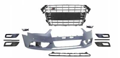 Audi a4 b8 8k lift 2011-2015 бампер передний перед фото №1