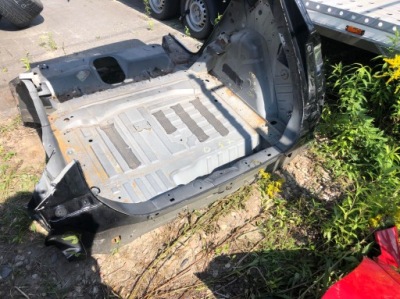 Citroen ds7 17- піддон pas задній 1.6 гібрид plug in фото №1